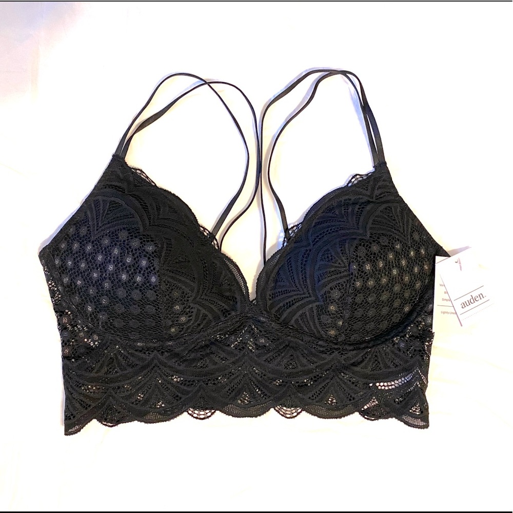 Black Lace Bralett NWT